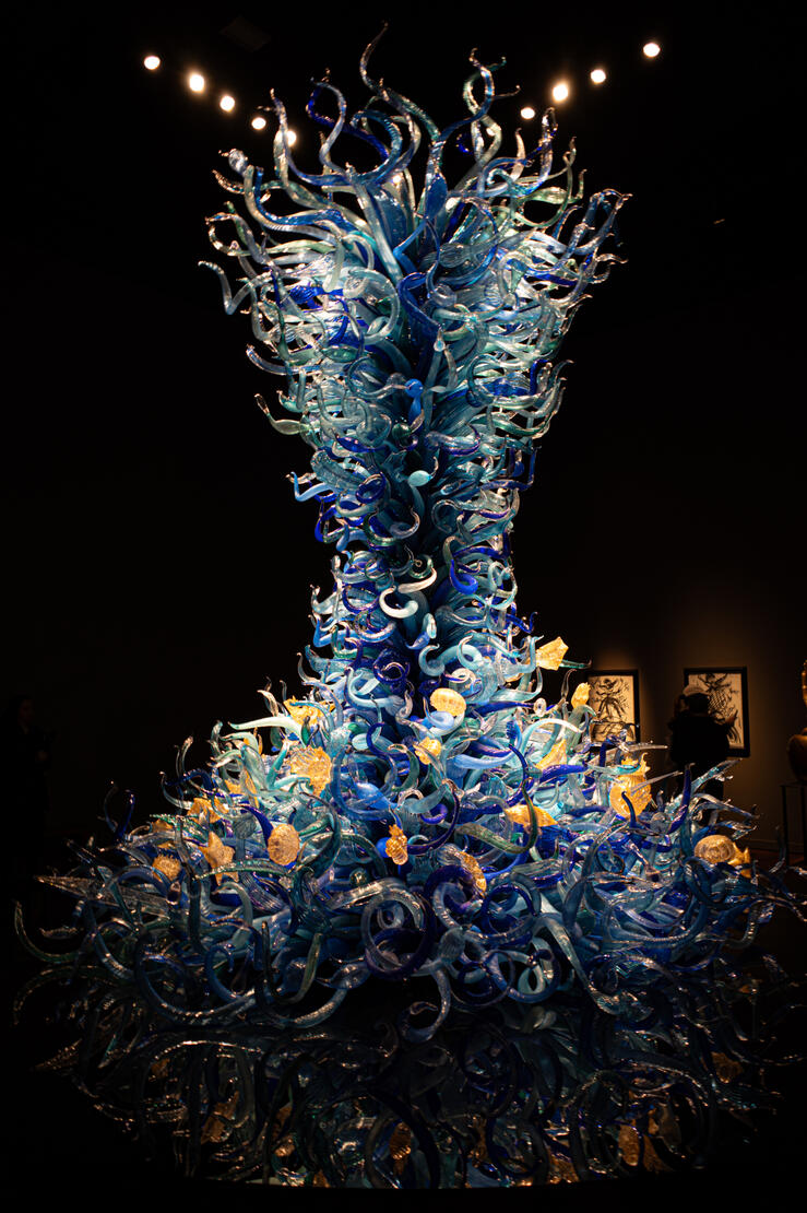 Chihuly Blue/Seattle